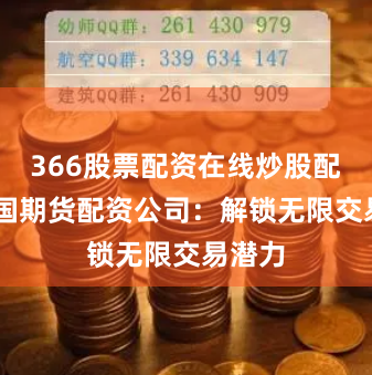 366股票配资在线炒股配资 中国期货配资公司：解锁无限交易潜力